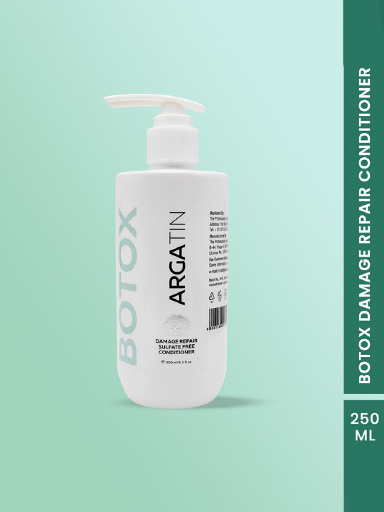 ARGATIN Botox Damage Repair Sulphate Free Conditioner with Rose & Argan Oil - 250 ml