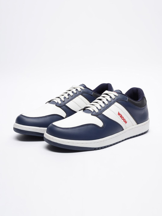 WROGN Men Round Toe Comfort Insole Sneakers
