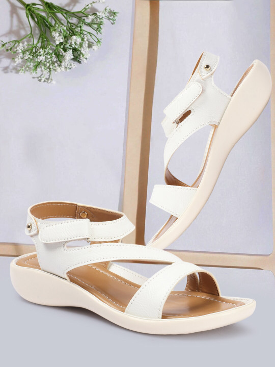 Open Toe Comfort Heels