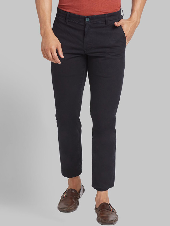 Parx Men Tapered Fit Trousers