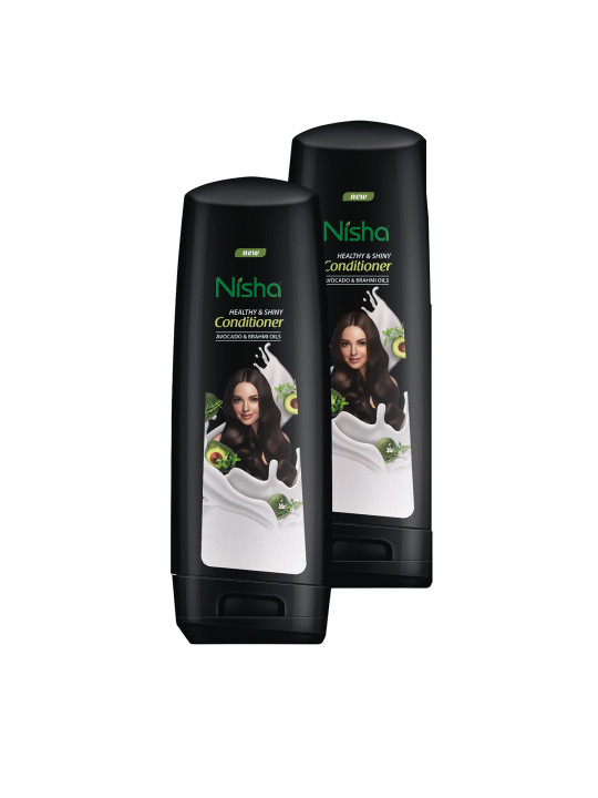 Nisha Set Of 2 Hair Conditioner With Avocado & Brahmi Oil - 180ml Each