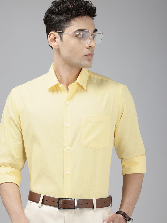 Arrow Men Manhattan Slim Fit Opaque Formal Shirt