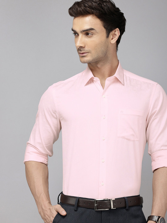 Arrow Originals Manhattan Slim Fit Pure Cotton Printed Formal Shirt