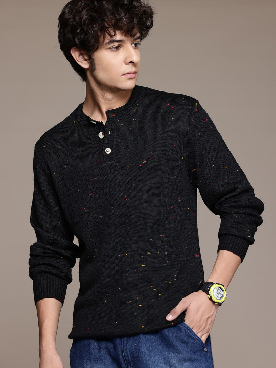 Roadster The Life Co. Henley Neck Pullover