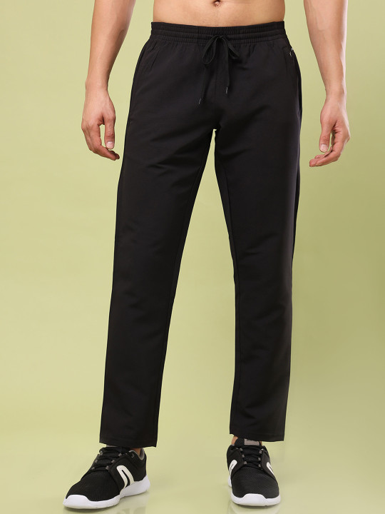 Technosport Men Solid Relax Fit Sports Track Pant