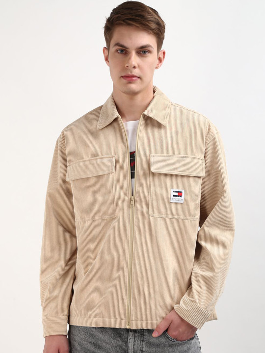 Tommy Hilfiger Men Solid Opaque Casual Relaxed Fit Shirt