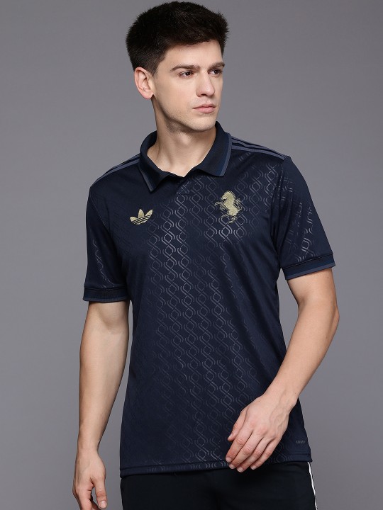 Printed Juventus FC 24/25 Third Football Jersey deal from myntra