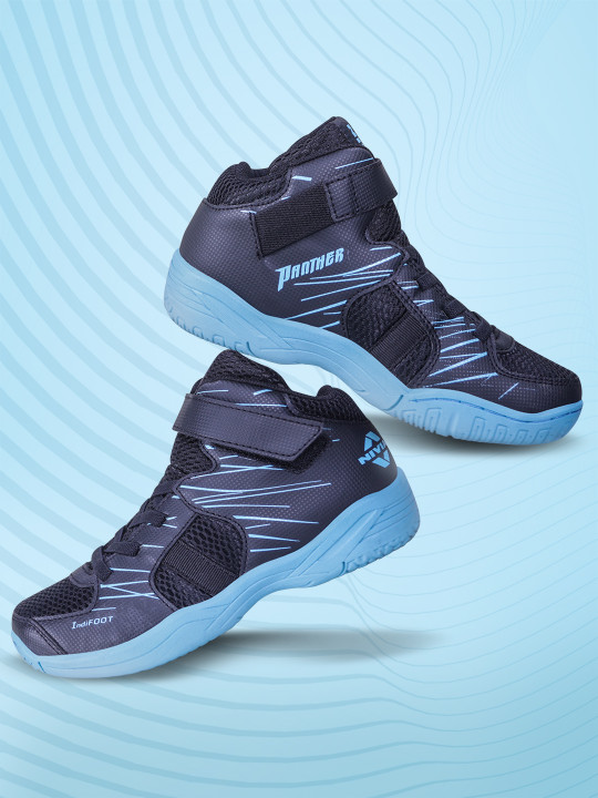 NIVIA Boys Panther 3.0 Non-Marking Basketball Shoes