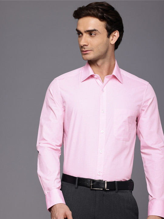 Louis Philippe Pure Cotton Classic Formal Shirt