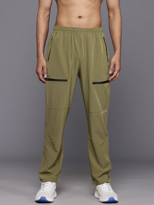 HRX by Hrithik Roshan Men Zip Detail Training Track Pants