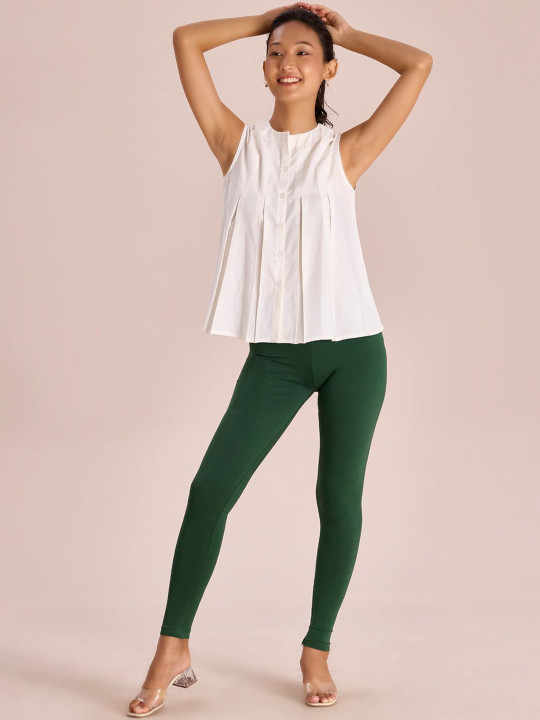 Go Colors Slim-Fit Ankle-Length Leggings