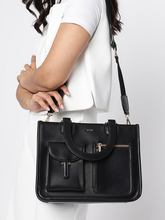 IRTH by House of Titan Solid Handheld Bag