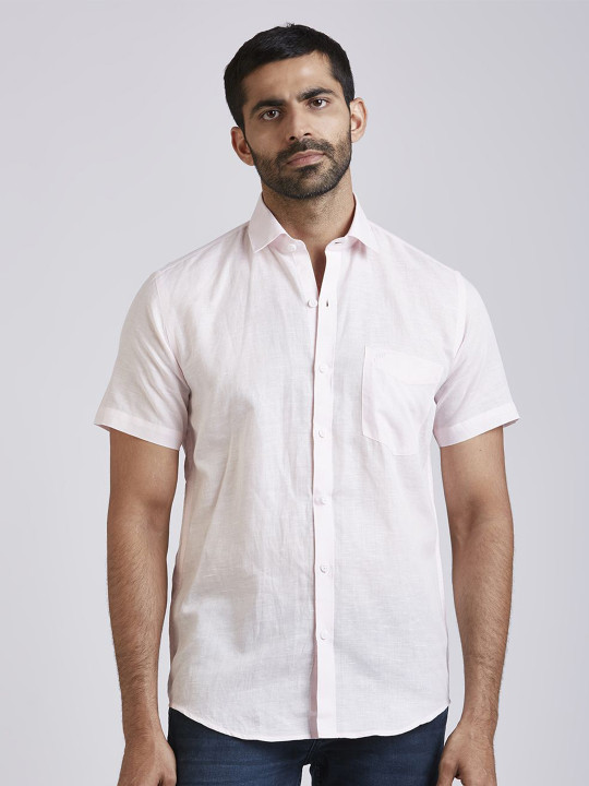 JOHN WATSON Men Slim Fit Semiformal Shirt