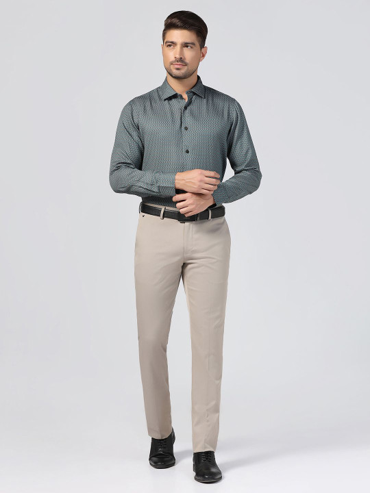 Blackberrys Men Slim Fit Opaque Formal Shirt