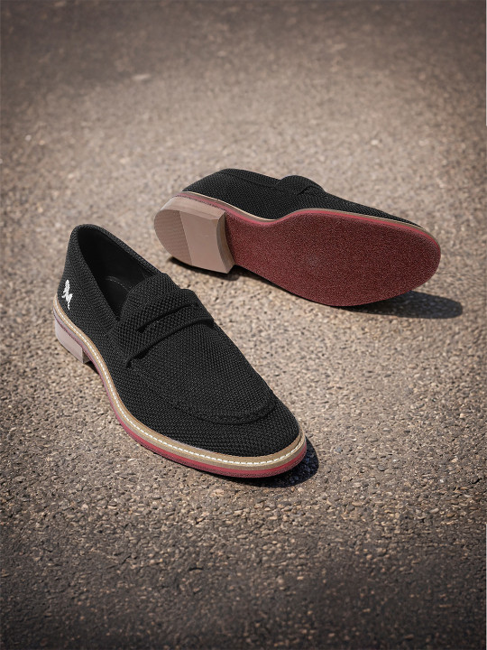 NEEMANS Block Heel Loafers For Men