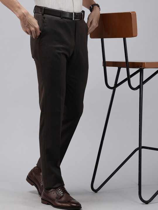 Park Avenue Men Slim Fit Formal Trousers