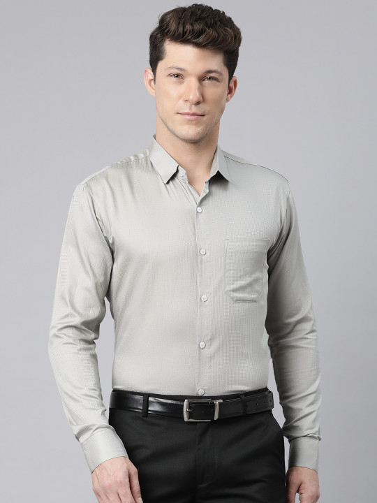Majestic Man Men Modern Slim Fit Pure Cotton Formal Shirt