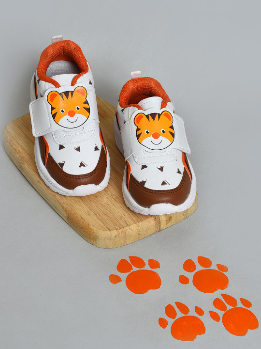 MiArcus Kids Printed PU Sneakers