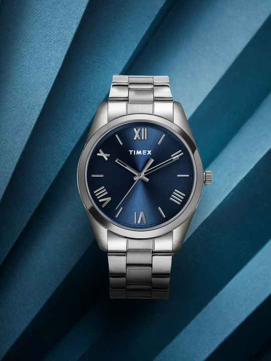 Timex Men Stainless Steel Bracelet Style Straps Analogue Watch TWTG104SMU09