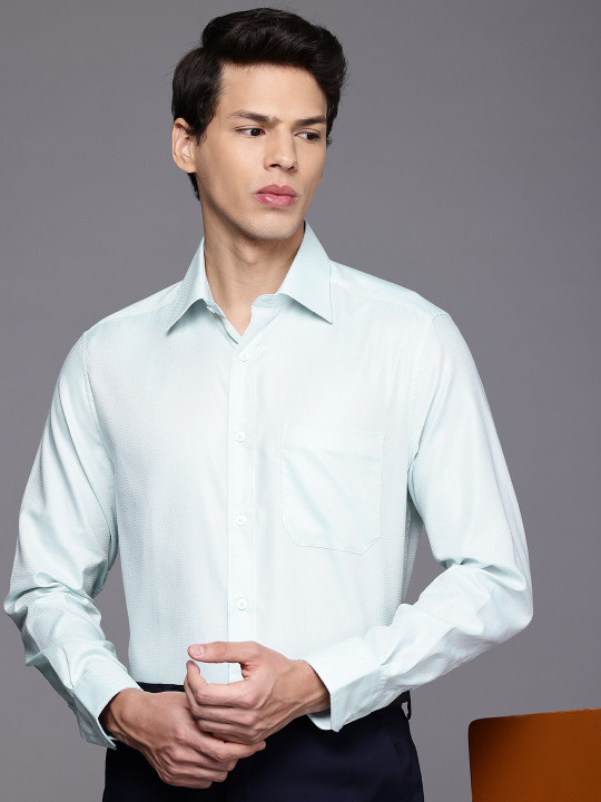 Louis Philippe Classic Fit Pure Cotton Formal Shirt