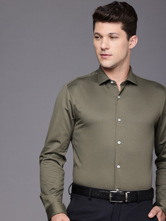 Louis Philippe Slim Fit Pure Cotton Formal Shirt