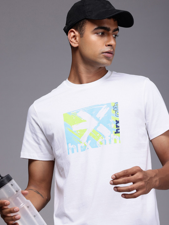 HRX by Hrithik Roshan Graphic Printed T-shirt