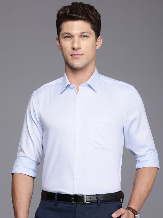 Louis Philippe Slim Fit Pure Cotton Formal Shirt
