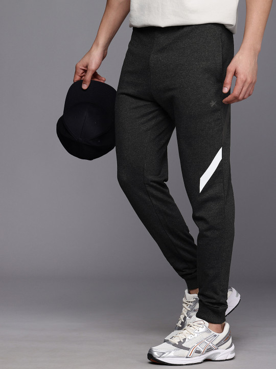 HRX by Hrithik Roshan Men Lifestyle Geometric Printed Terry Joggers