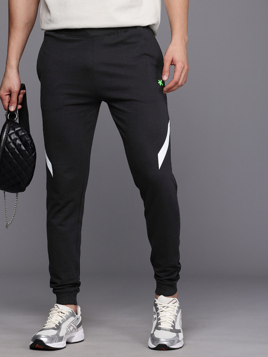 HRX by Hrithik Roshan Men Lifestyle Geometric Printed Terry Joggers