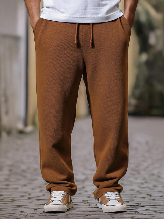 NOBERO Men Straight Fit Joggers