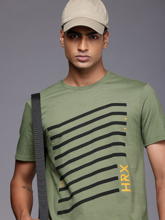 HRX by Hrithik Roshan Pure Cotton T-shirt