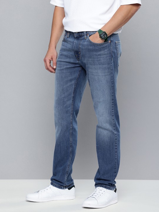 Men 511 Slim Fit Light Fade Stretchable Jeans deal from myntra