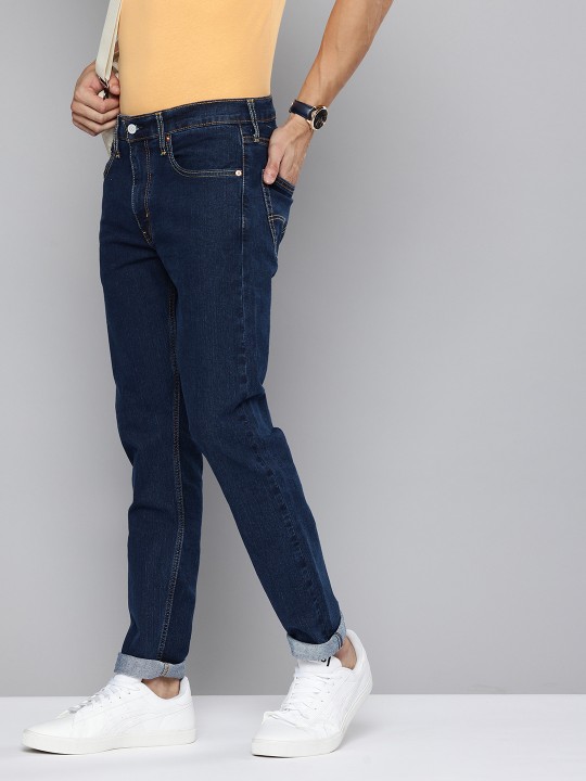 Men 512 Slim Tapered Fit Light Fade Stretchable Jeans deal from myntra