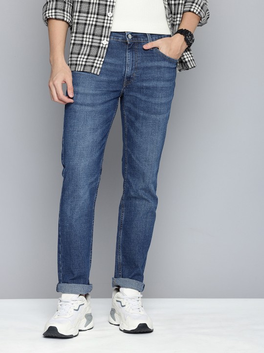 Men 511 Slim Fit Light Fade Stretchable Jeans deal from myntra