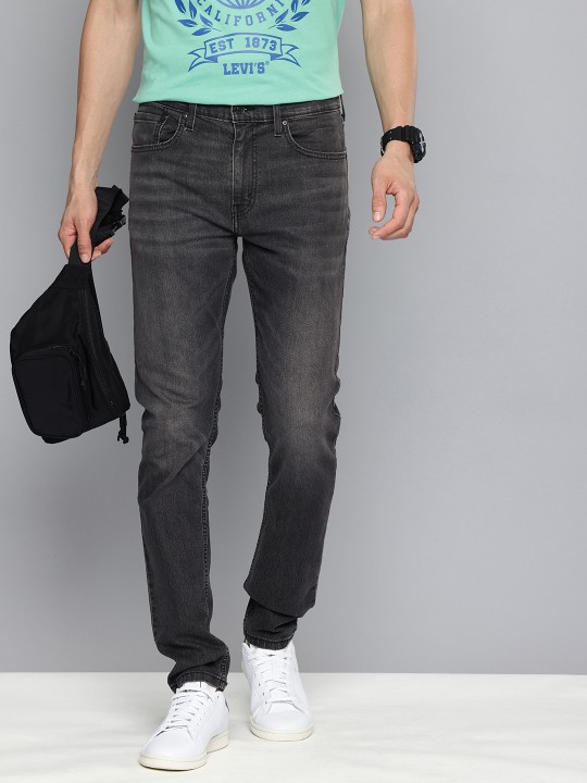 Men 512 Slim Fit Light Fade Stretchable Jeans deal from myntra