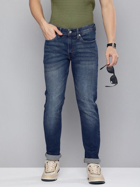 Men 511 Slim Fit Heavy Fade Stretchable Jeans deal from myntra