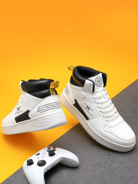 Men Lace-Ups PU Casual Sneakers Offers & Cashback