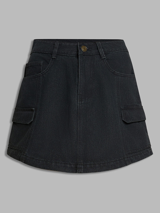 Miss Chase Women A-Line Mini Skirt