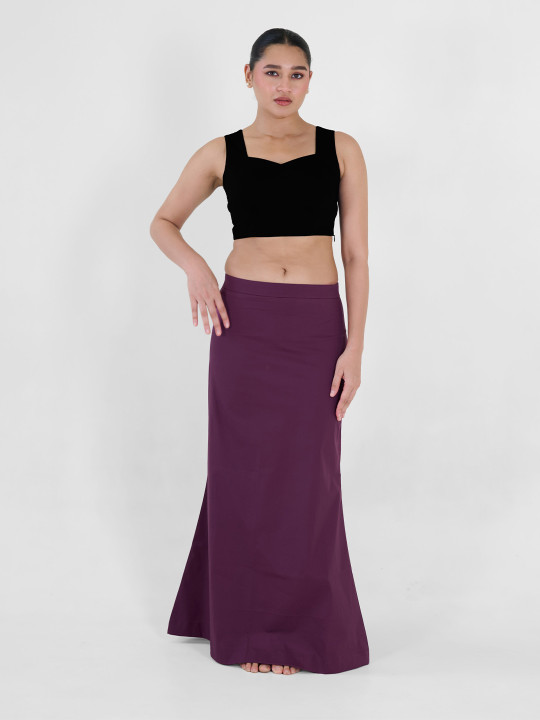 I AM BY DOLLY JAIN D'coat Simple Petticoat Saree Shapewear