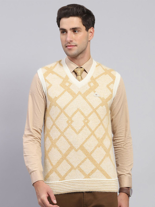 Monte Carlo Men Woollen Sweater Vest