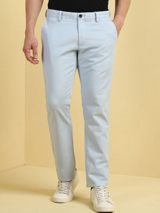 Allen Solly Men Slim Fit Mid Rise Trousers