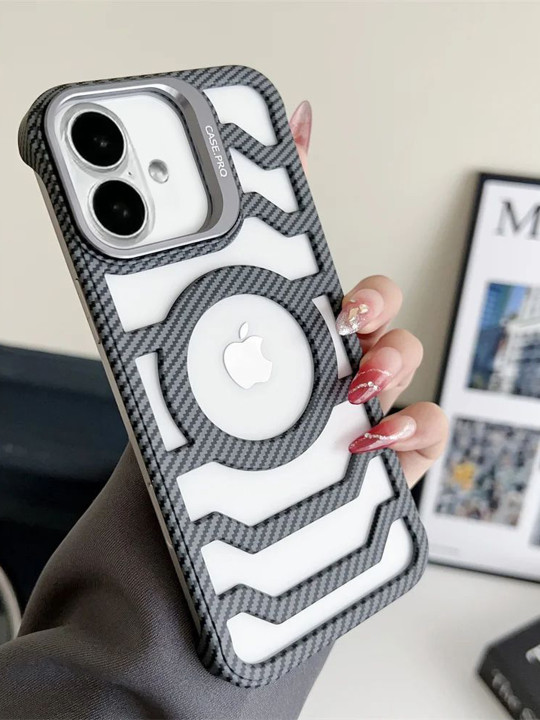 Luxury Kase Solid iPhone 16 Plus Back Case