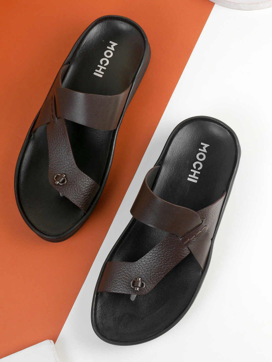 Mochi Men Leather Comfort Sandals