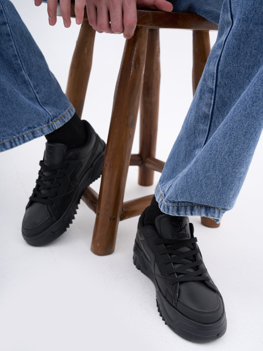 FAUSTO Men PU Lightweight Sneakers