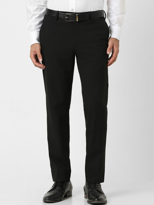 Van Heusen Men Slim Fit Formal Trousers