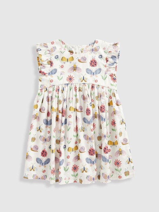 mothercare Girls Sleeveless Fit and Flare Dress