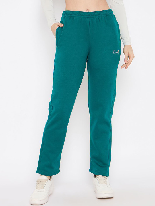 Duke Women Cotton Fleece Regular Track Pants