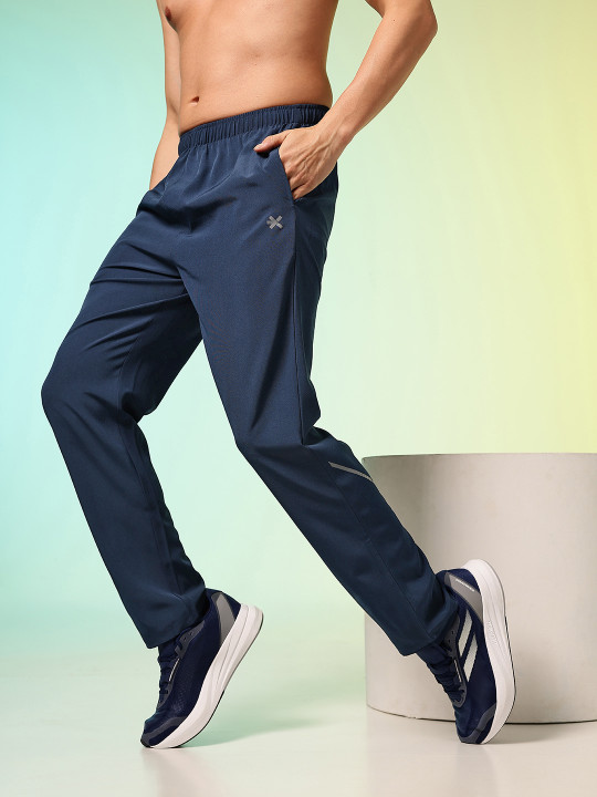 HRX by Hrithik Roshan HRX By Hrithik Roshan Men Printed Rapid-Dry Running Track Pants