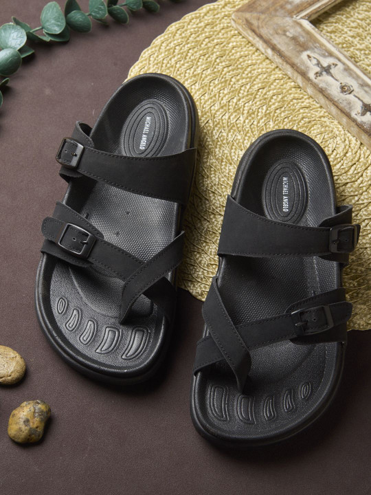 MICHAEL ANGELO Men Slip-On Flip Flops