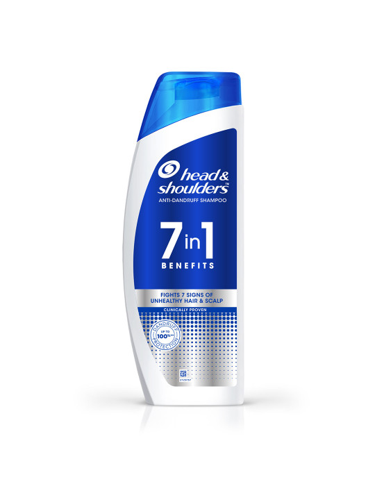 Head & Shoulders 7-in-1 Benefits Anti-Dandruff Shampoo - 340ml